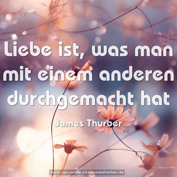 Liebe ist, was man mit einem anderen durchgemacht hat